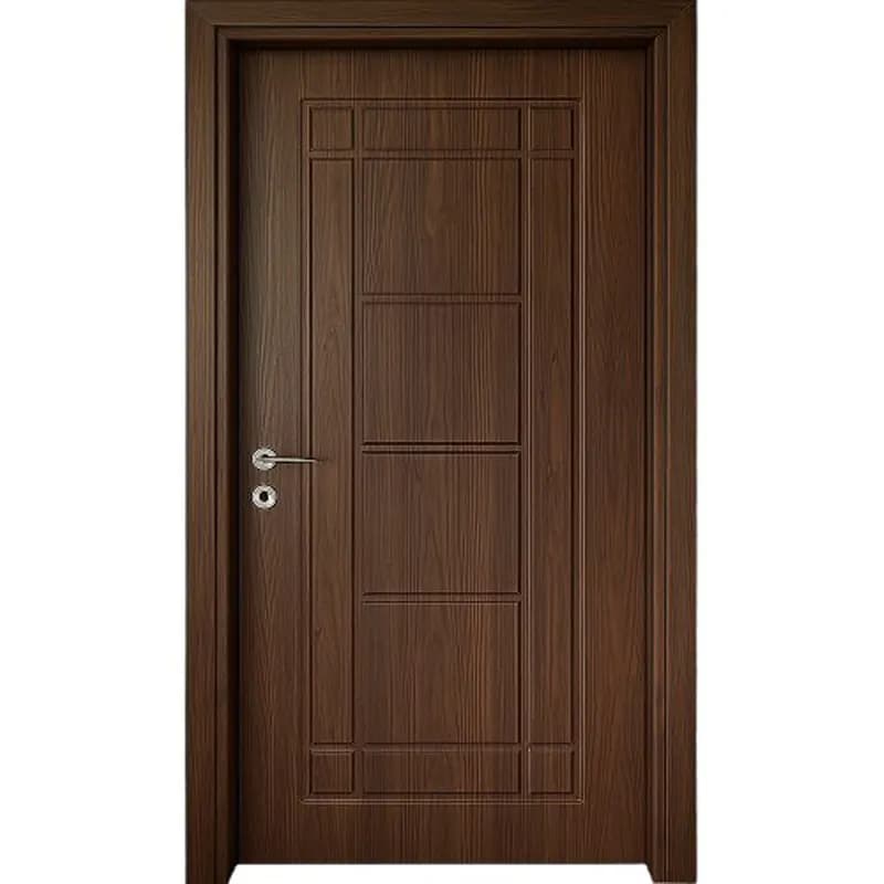 درب اتاقی و سرویس بهداشتی MDF با روکش PVC کد 152