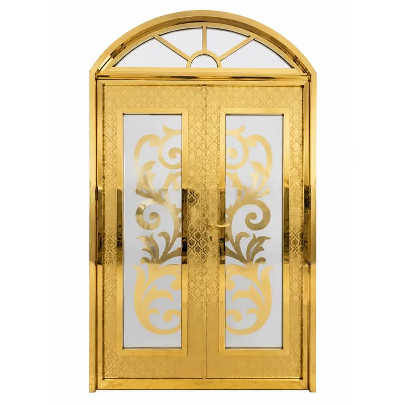 درب استیل لابی دو لنگه کد 360 — تصویر ۳