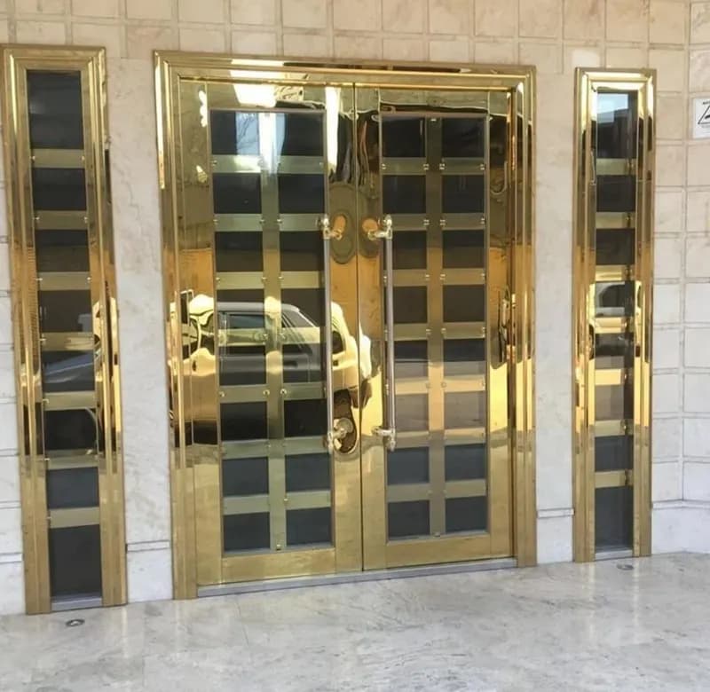 درب استیل لابی کد 351 — تصویر ۲
