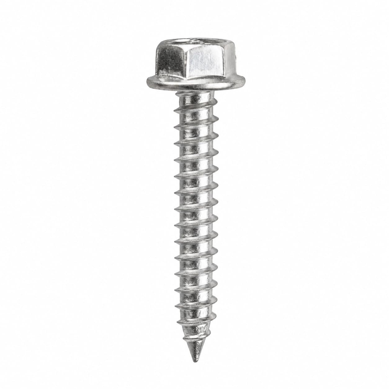 پیچ بکسی نوک سوزنی 2×14 سایز 5cm (بسته 10 عددی) | پیچ گالوانیزه مناسب نصب ورق فلزی و پروفیل در چالوس