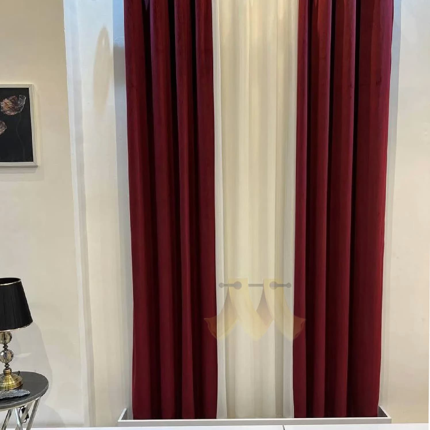 پرده مخمل ساده کالیفرنیا — تصویر ۷
