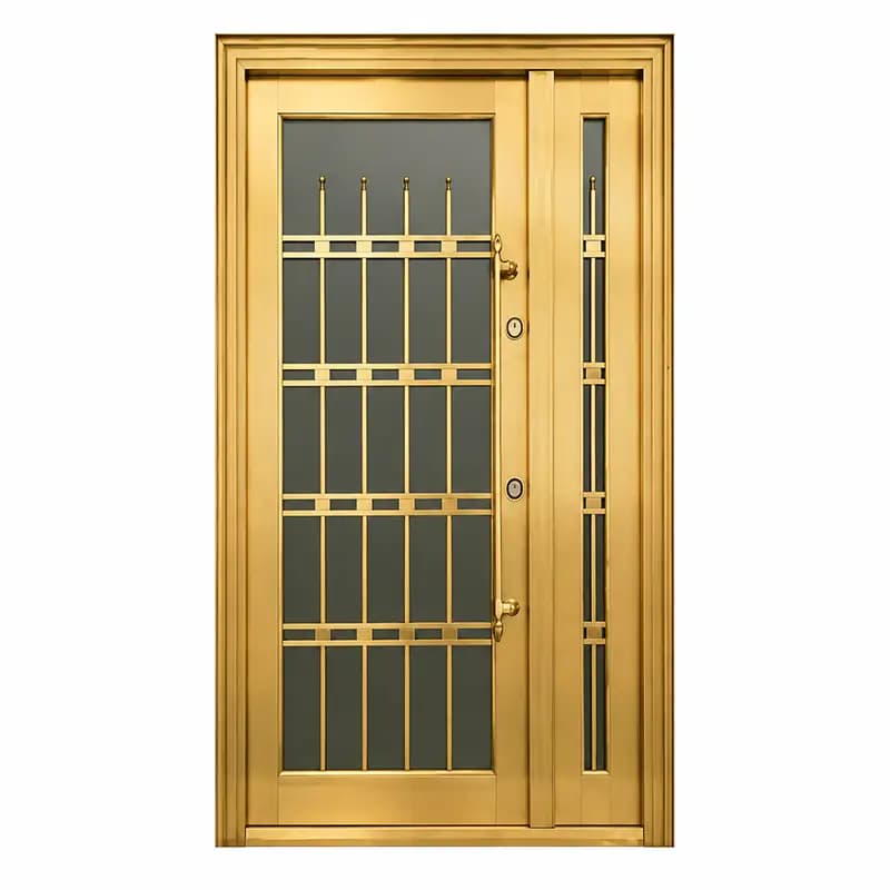 درب تمام استیل یک و نیم لنگه کد 330 — تصویر ۲
