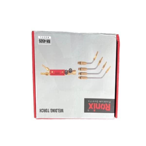 پیک جوش رونیکس مدل RH-4505 | سرپیک جوش گازی حرفه‌ای با شعله قابل تنظیم — تصویر ۴