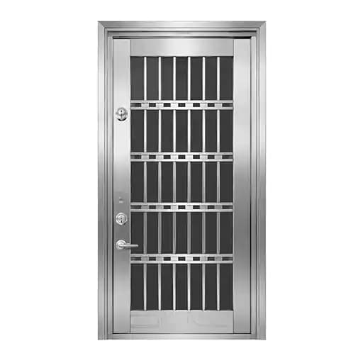 درب تمام استیل تک لنگه کد 329 — تصویر ۳