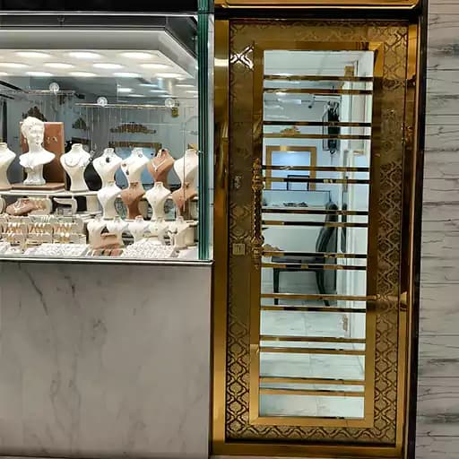 درب استیل تک لنگه کد 328 — تصویر ۶