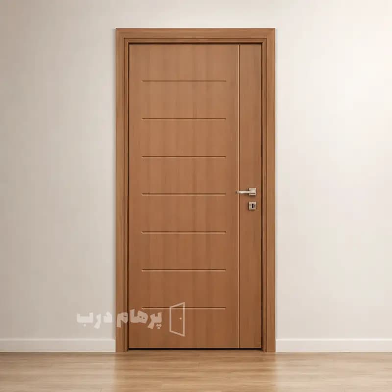 درب اتاق خواب روکش PVC ام دی اف کد 149