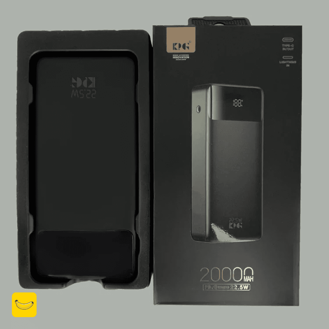 پاوربانک 20000mAh KPG مدل KPG-208 22.5w — تصویر ۴