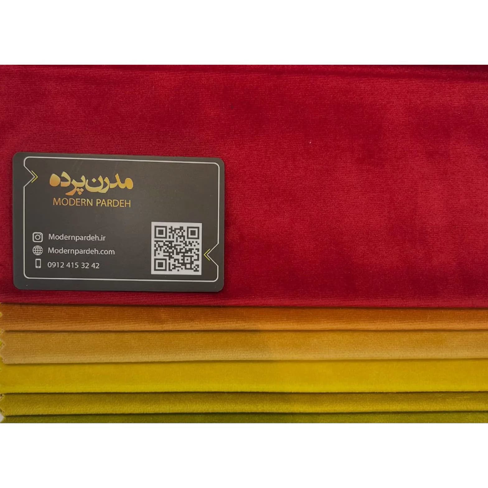 پرده آماده مخمل ترک — تصویر ۴
