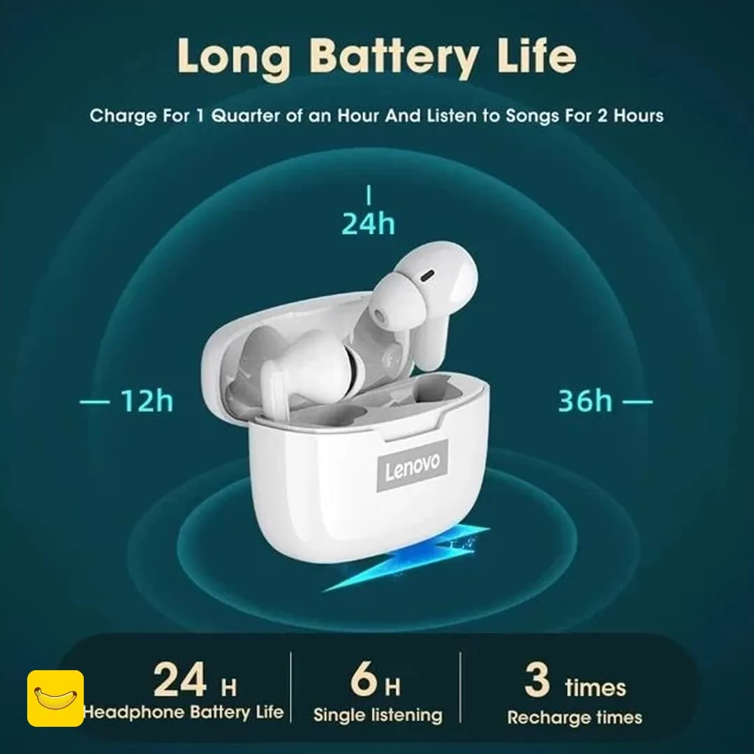هندزفری بلوتوثی لنوو مدل ThinkPlus Livepods XT90 — تصویر ۶
