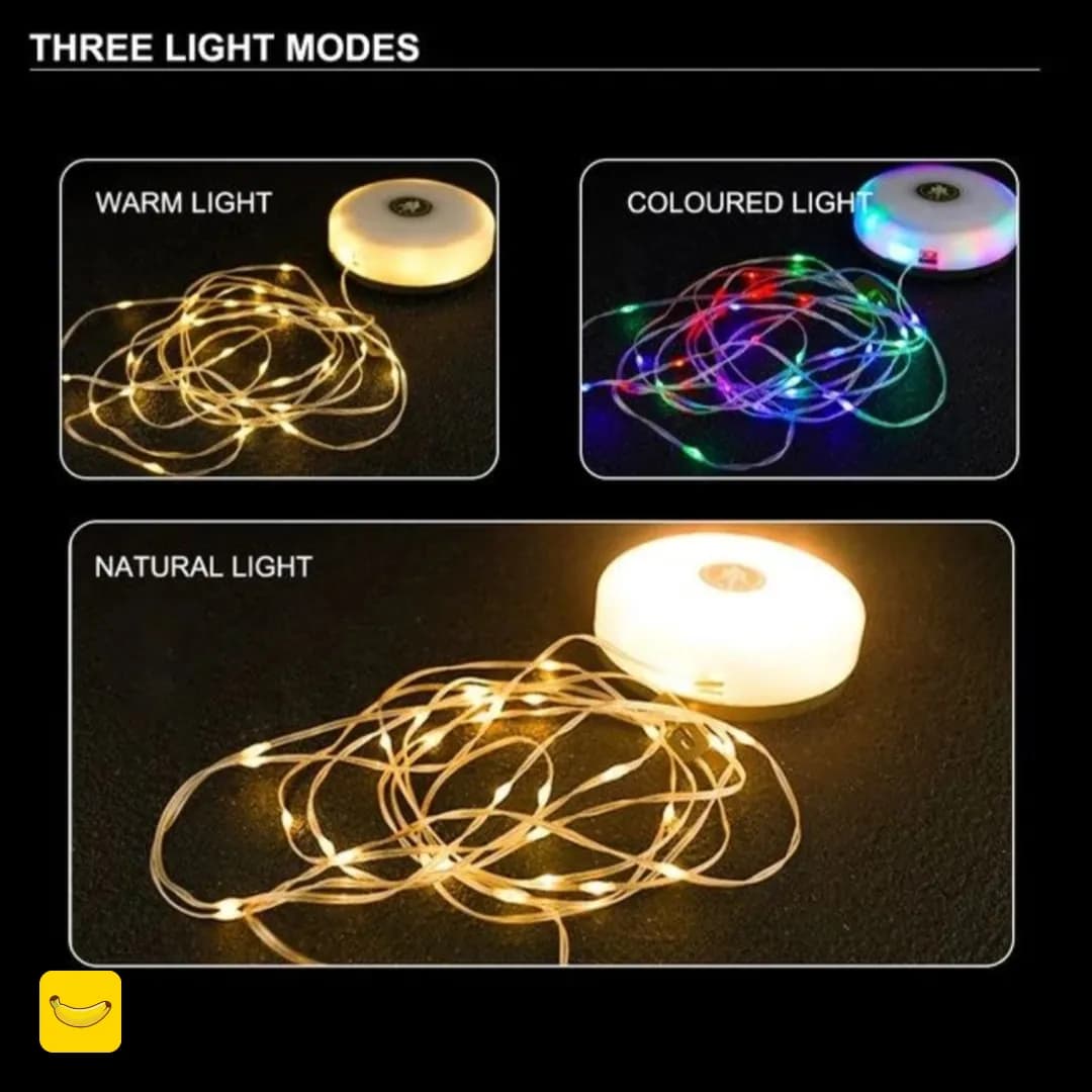 ریسه شارژی 10 متری RGB مدل LL‑B50 — تصویر ۲