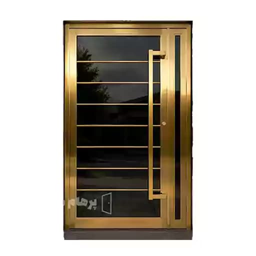 درب ضد سرقت استیل طلایی کد 310