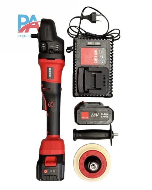 دستگاه پولیش روتاری شارژی 12.5 سانت (5 اینچ) مارک 3 کارزگیفت مدل BLV202 Cars Gift Cordless Rotary Polisher — تصویر ۵