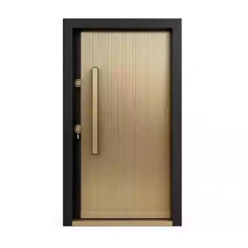 درب ضد سرقت استیل طلایی کد 309