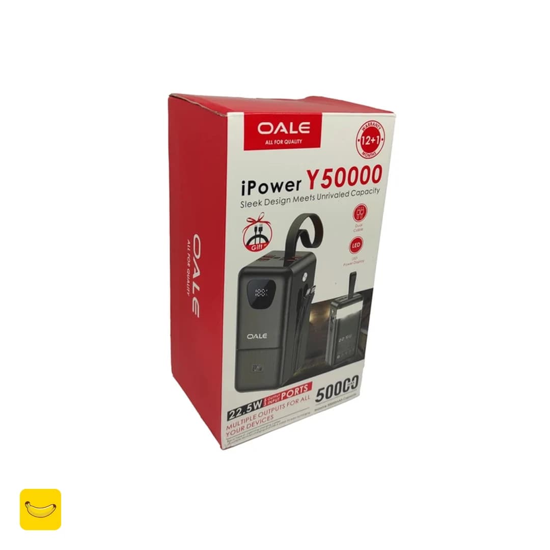 پاوربانک 50000 OALE 22.5W مدل Y50 — تصویر ۵