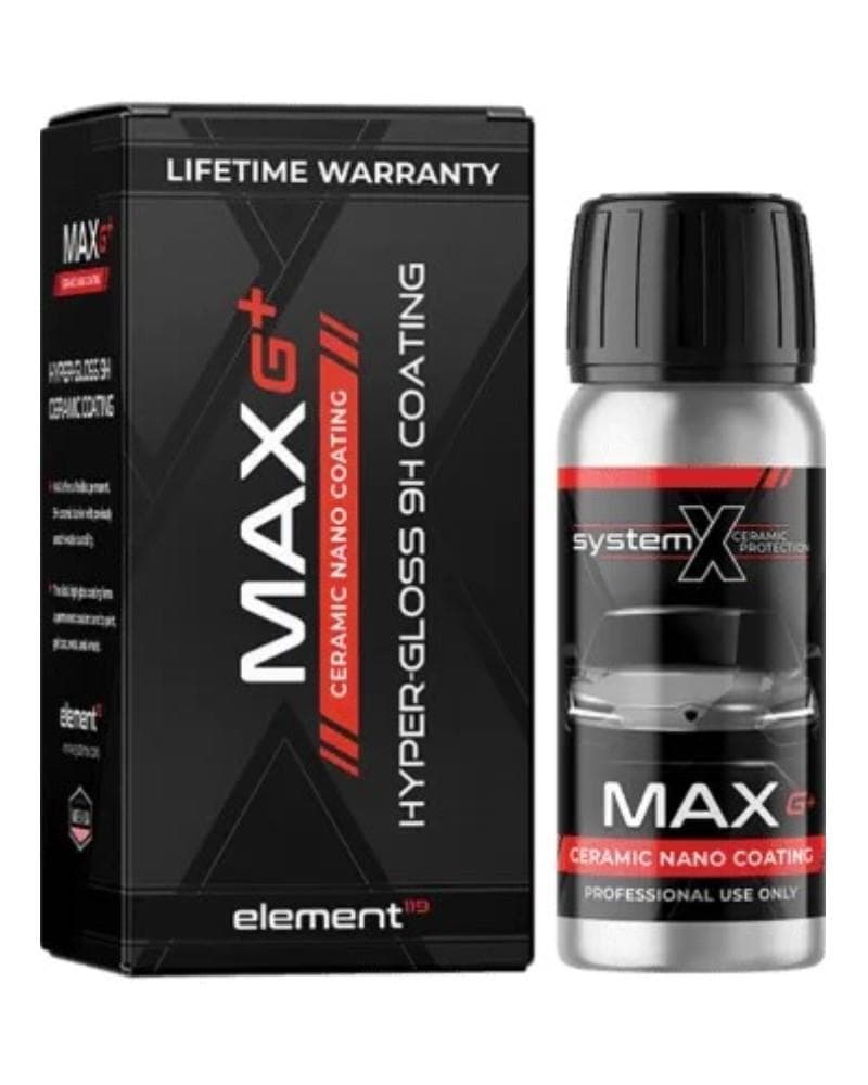 سرامیک بدنه خودرو سیستم ایکس +System X MAX G حجم 65 میلی لیتر| پوشش نانو حرفه‌ای با ماندگاری بالا