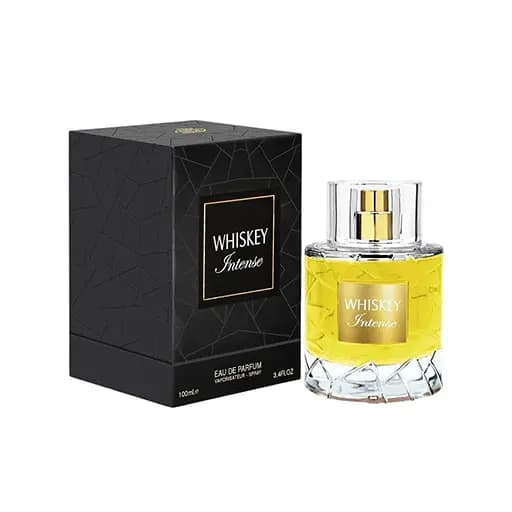 ادکلن ویسکی اینتنس فرگرنس ورد حجم 100 میلی لیتر اورجینال | Whiskey Intense Fragrance World — تصویر ۳