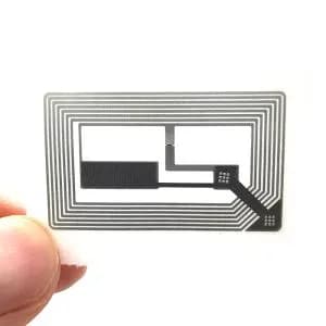 تگ برچسبی مستطیلی NFC فرکانس ۱۳.۵۶ مگاهرتز سایز ۲۵ در ۴۰