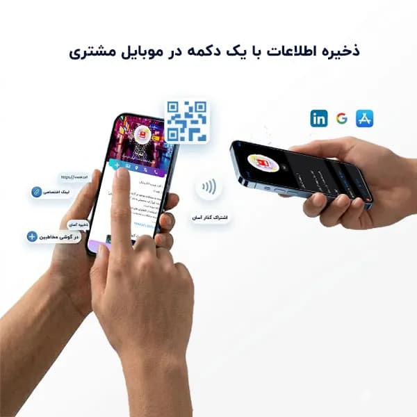 تگ RFID 13.56MHZ برچسبی 50x50mm — تصویر ۷