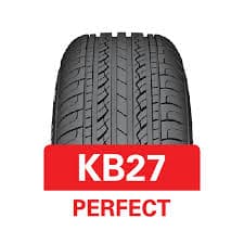 لاستیک خودرو کویر تایر سایز 185/65/14 تولید 2025 مدل kb27 (دو حلقه ای)