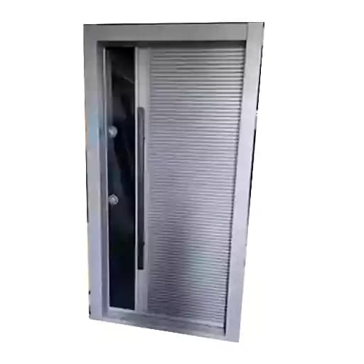 درب ضد سرقت مدل ترکیبی MDF و شیشه
