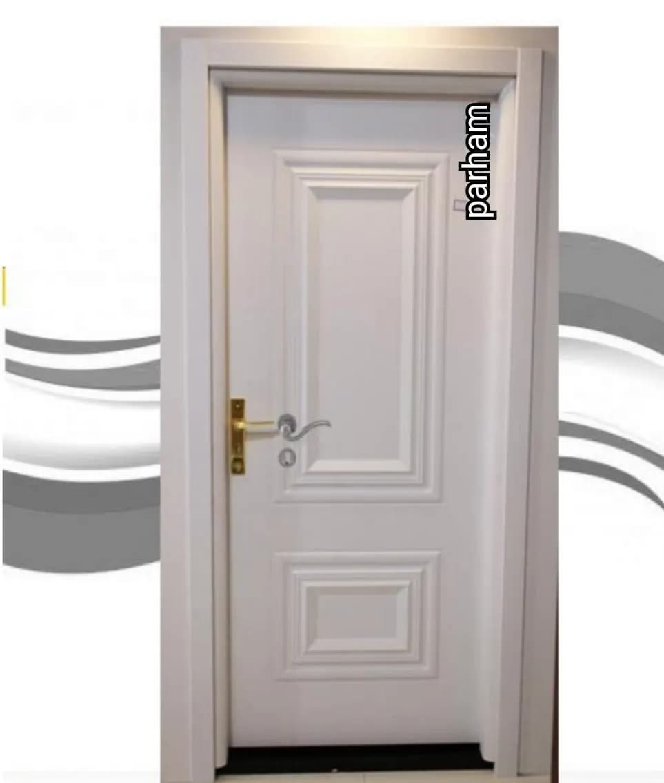 درب اتاقی روکش HDF یا ملامینه کد 227