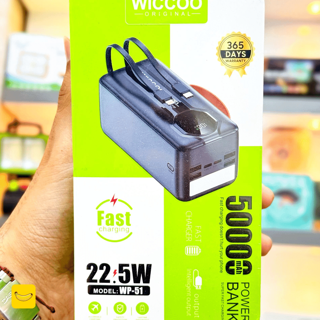 پاوربانک 50000 ویکو 22.5W مدل Wp-51 — تصویر ۴