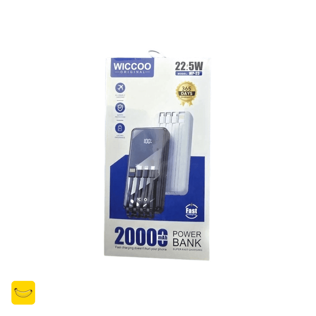 پاوربانک 20000 ویکو 22.5W مدل Wp-23 — تصویر ۶