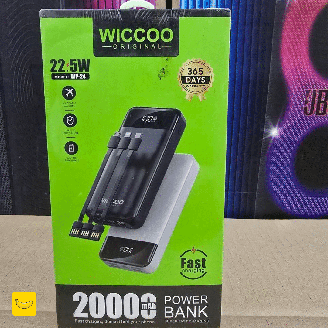 پاوربانک 20000 ویکو 22.5W مدل Wp-24 — تصویر ۴