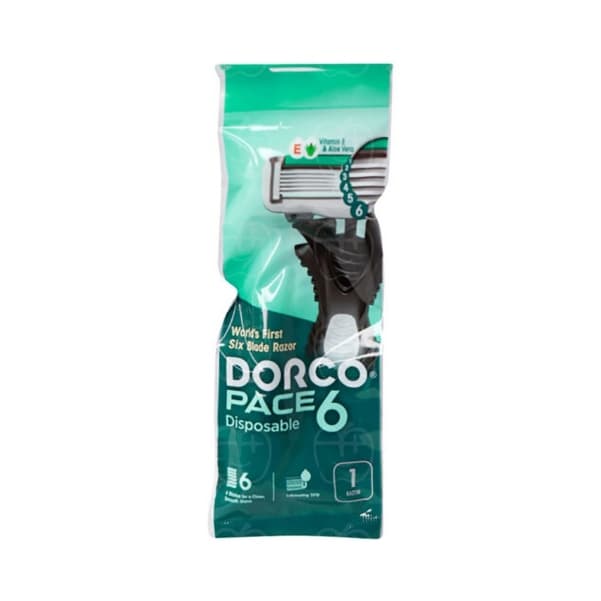 تیغ اصلاح دورکو ۶ لبه Dorco Pace 6 Portable