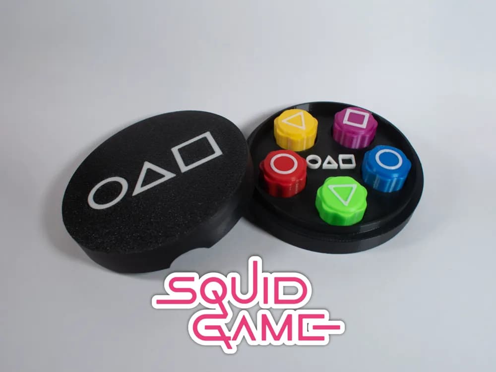 بازی گونگی اسکوییدگیم با جعبه گرد Gonggi Squid Game کد268 — تصویر ۶