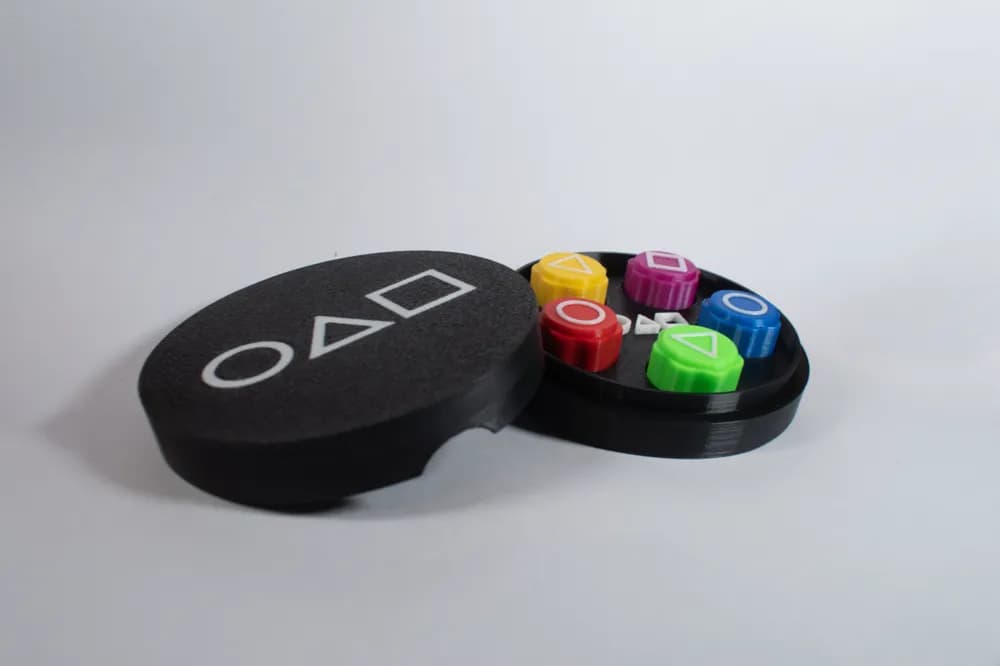 بازی گونگی اسکوییدگیم با جعبه گرد Gonggi Squid Game کد268 — تصویر ۸