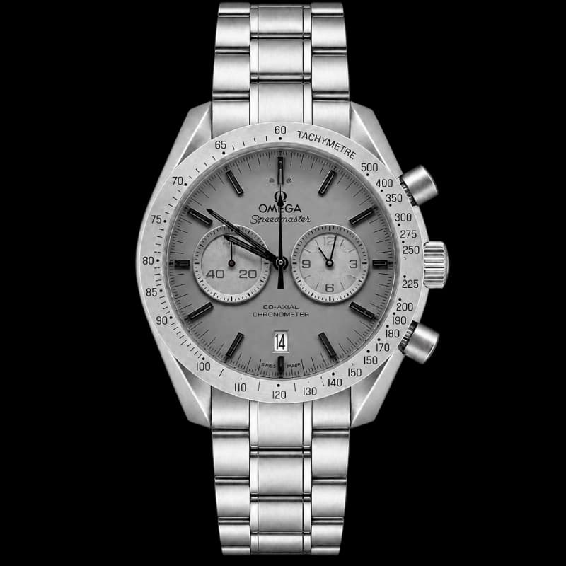 امگا اسپیدمستر ’57 Co-Axial Chronometer Chronograph 41.5، استیل، صفحه مشکی و بند استیل | رفرنس 331.10.42.51.01.001