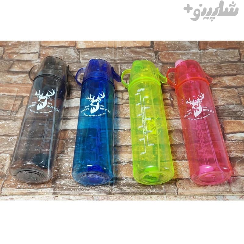 قمقمه دوچرخه مدل گوزن گنجایش 0.55 لیتر – مشکی — تصویر ۳