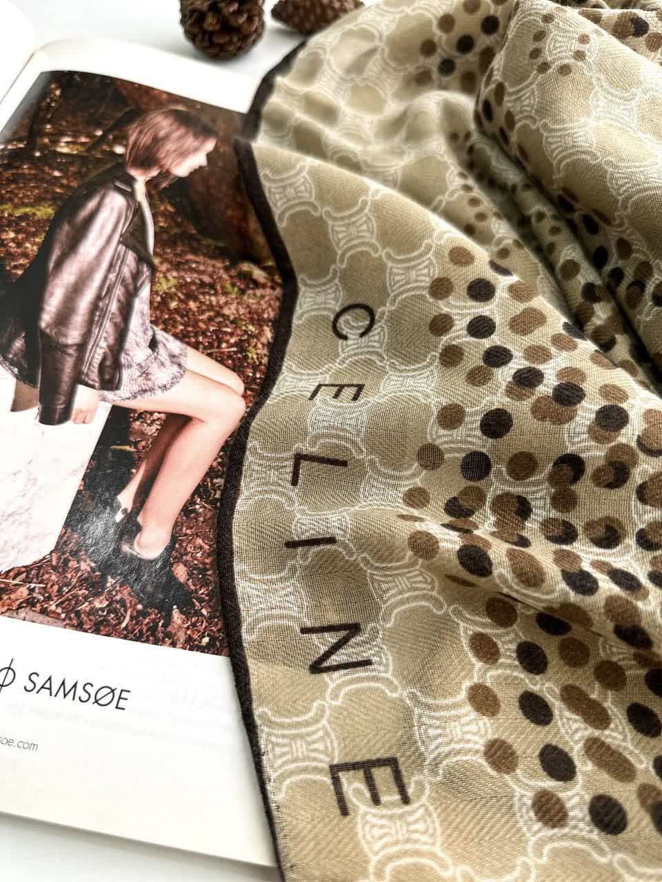 روسری کشمیر طرح کلوین کلاین — تصویر ۵