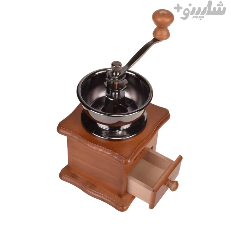 آسیاب دستی قهوه مدل WOOD — تصویر ۴