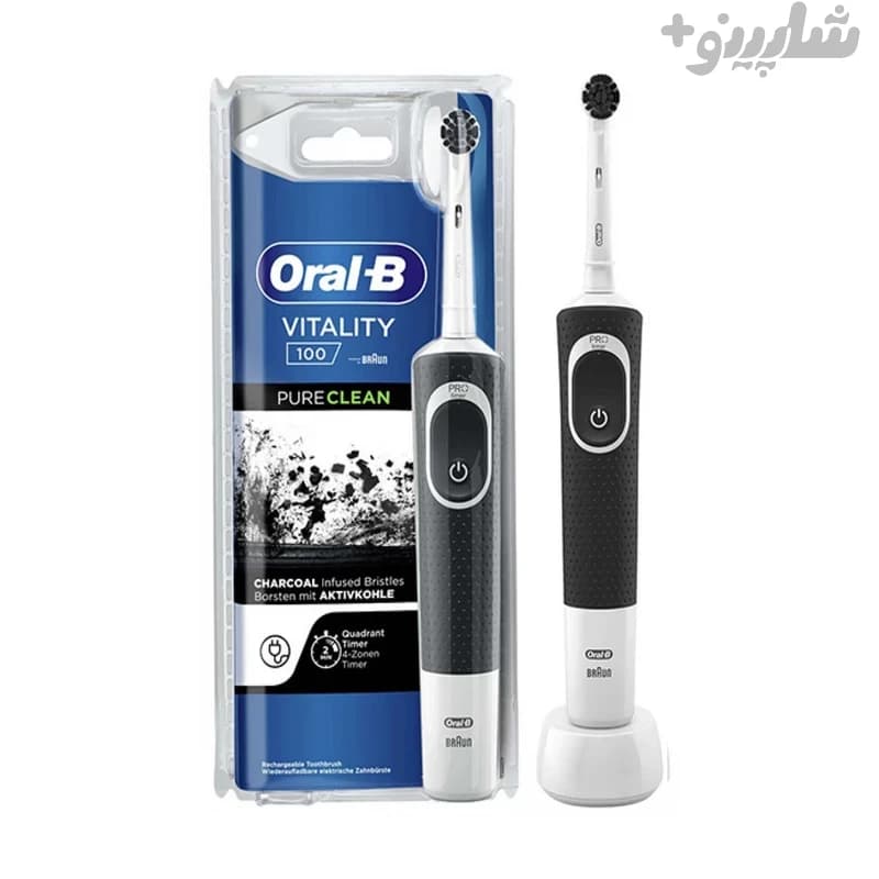 مسواک برقی اورال-بی مدل Vitality 100 Pure Clean اورجینال