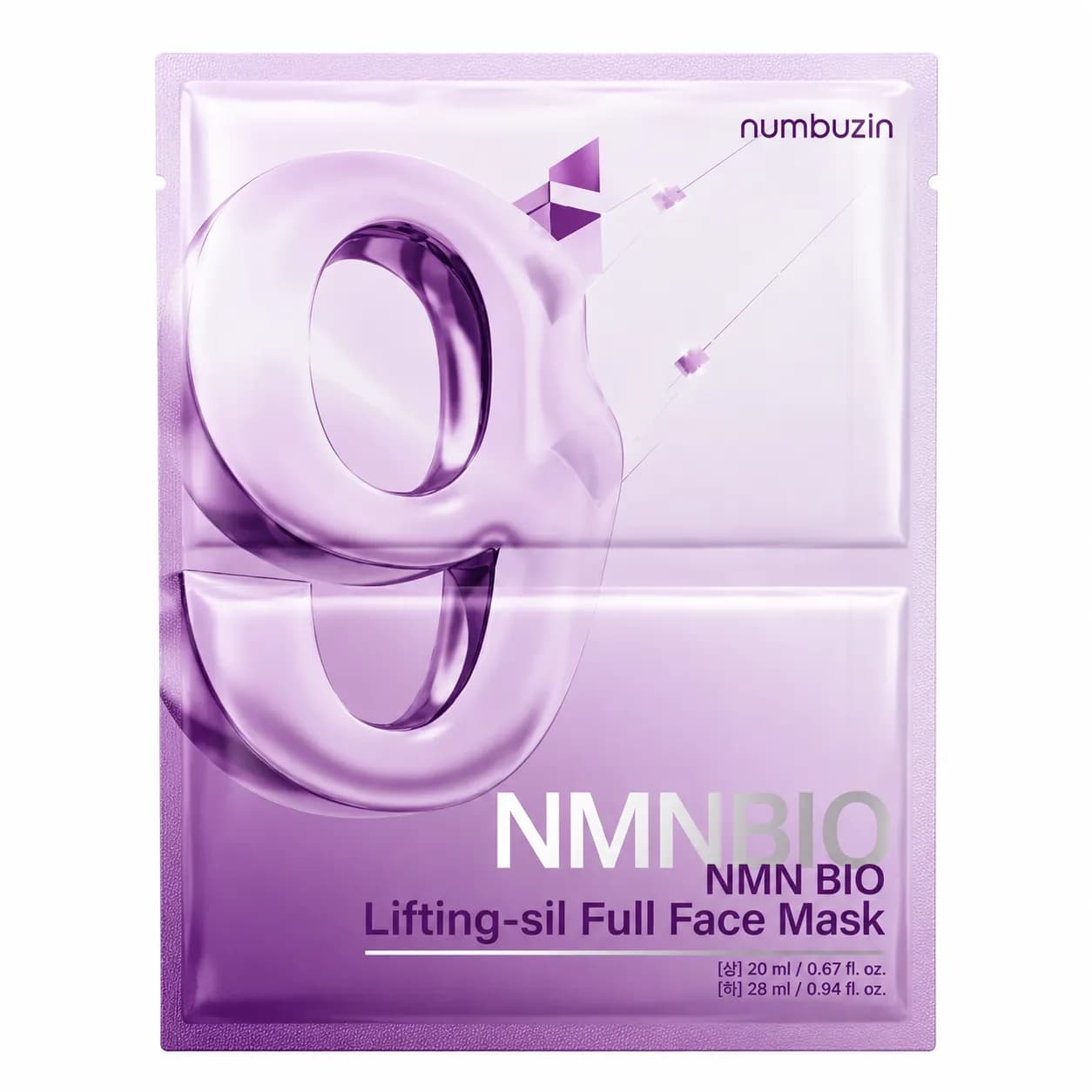 ماسک ضدافتادگی نامبوزین ۹، لیفتینگ قوی با فناوری BIO Lifting-sil کد 2046 — تصویر ۵