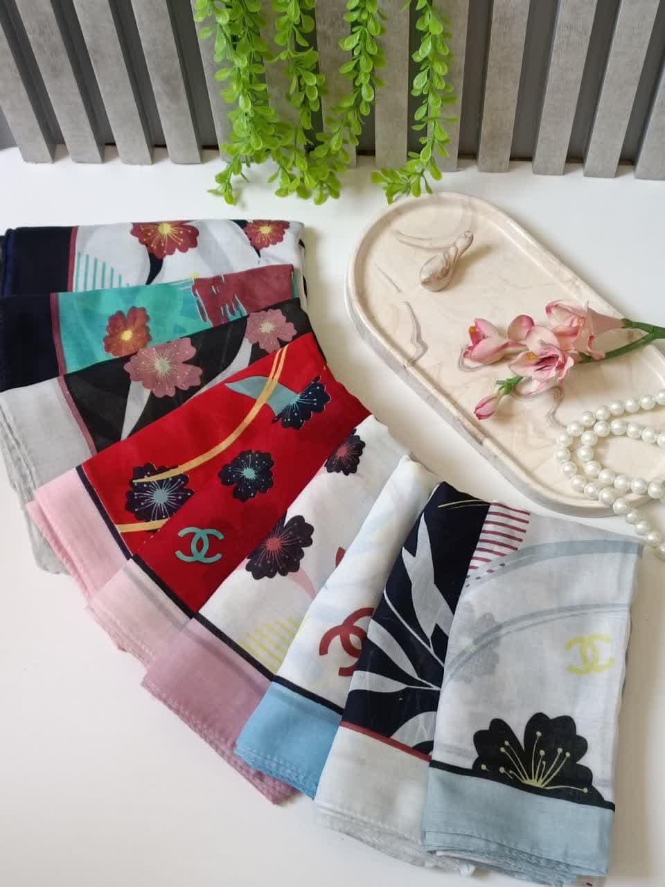 روسری نخی دخترانه 95 شنل — تصویر ۲