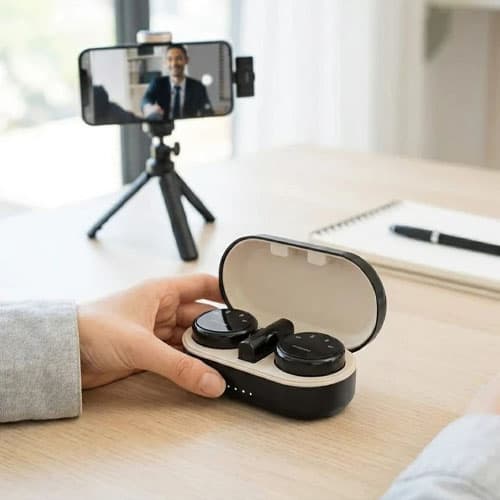 میکروفون تولید محتوا پرودو لاوالایر (Porodo Microphone Professional Lavalier) — تصویر ۱۰