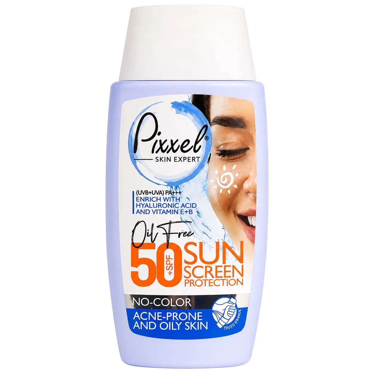 ضدآفتاب پیکسل SPF50، حجم ۵۰ میل بیرنگ کد 2018 — تصویر ۴