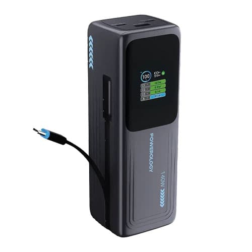 پاوربانک پاورولوژی ساندرآمپ 30000 میلی‌آمپری 140 وات (Power Bank Powerology Thunderamp 30000mAh 140W) — تصویر ۵