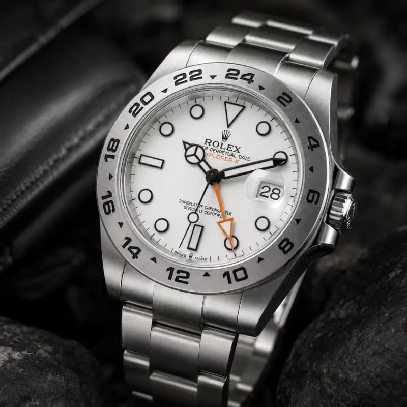 رولکس Explorer II صفحه سفید | رفرنس 226570 — تصویر ۱۲