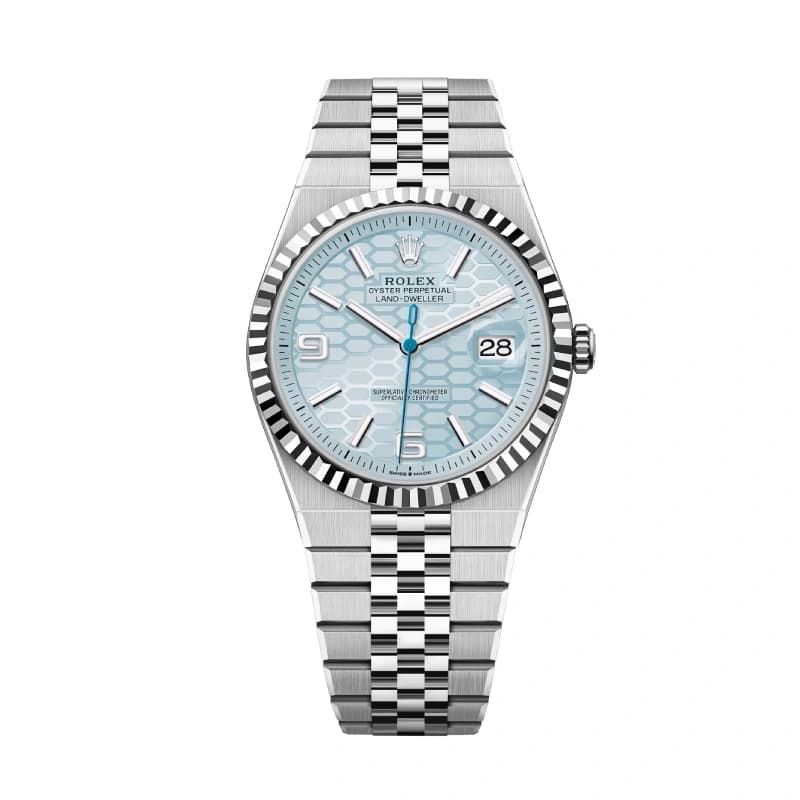 رولکس اویستر پرپچوال | لند دالر استیل صفحه تیفانی