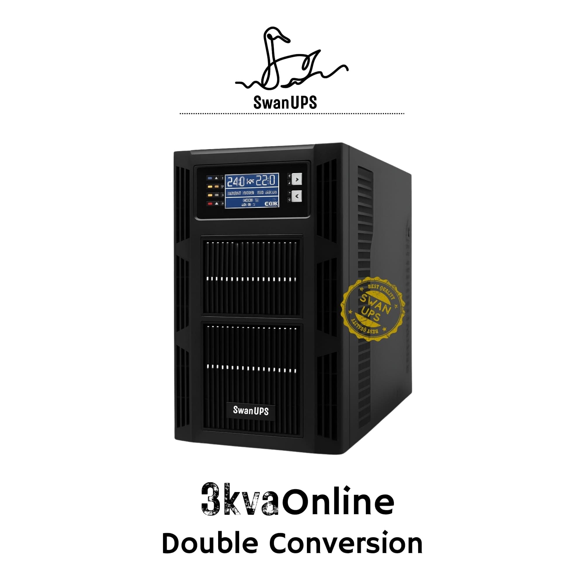 UPS 3kva online یو پی اس 3 کاوا آنلاین دابل کانورژن سوآن یو پی اس