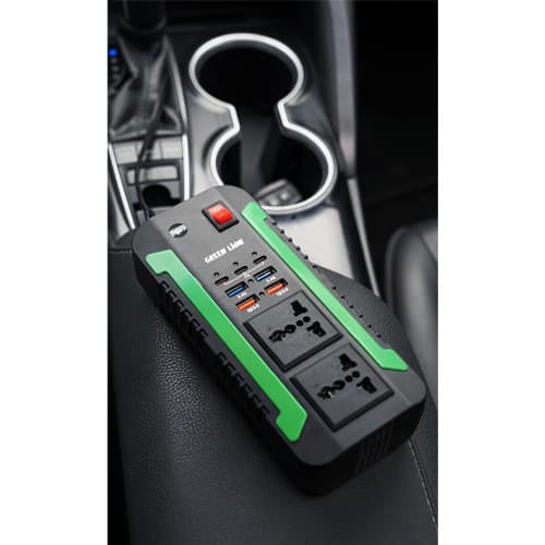 اینورتر فندکی ماشین گرین لاین اسپارک 300 (Green Lion Power Inverter Spark 300) — تصویر ۱۰