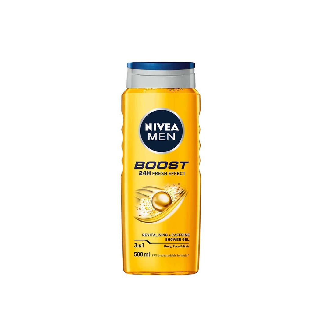 شامپو بدن مردانه نیوا مدل Boost حجم 500 میل