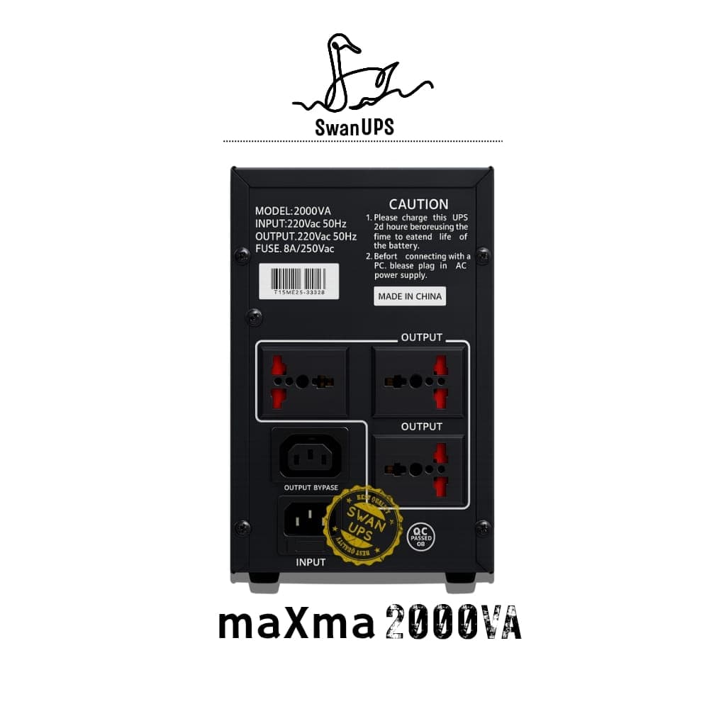 یو پی اس Ups 2000VA maXma مکسما باتری داخلی — تصویر ۴