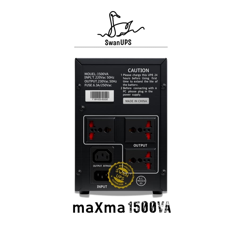یو پی اس Ups 1500VA maXma مکسما باتری داخلی — تصویر ۲