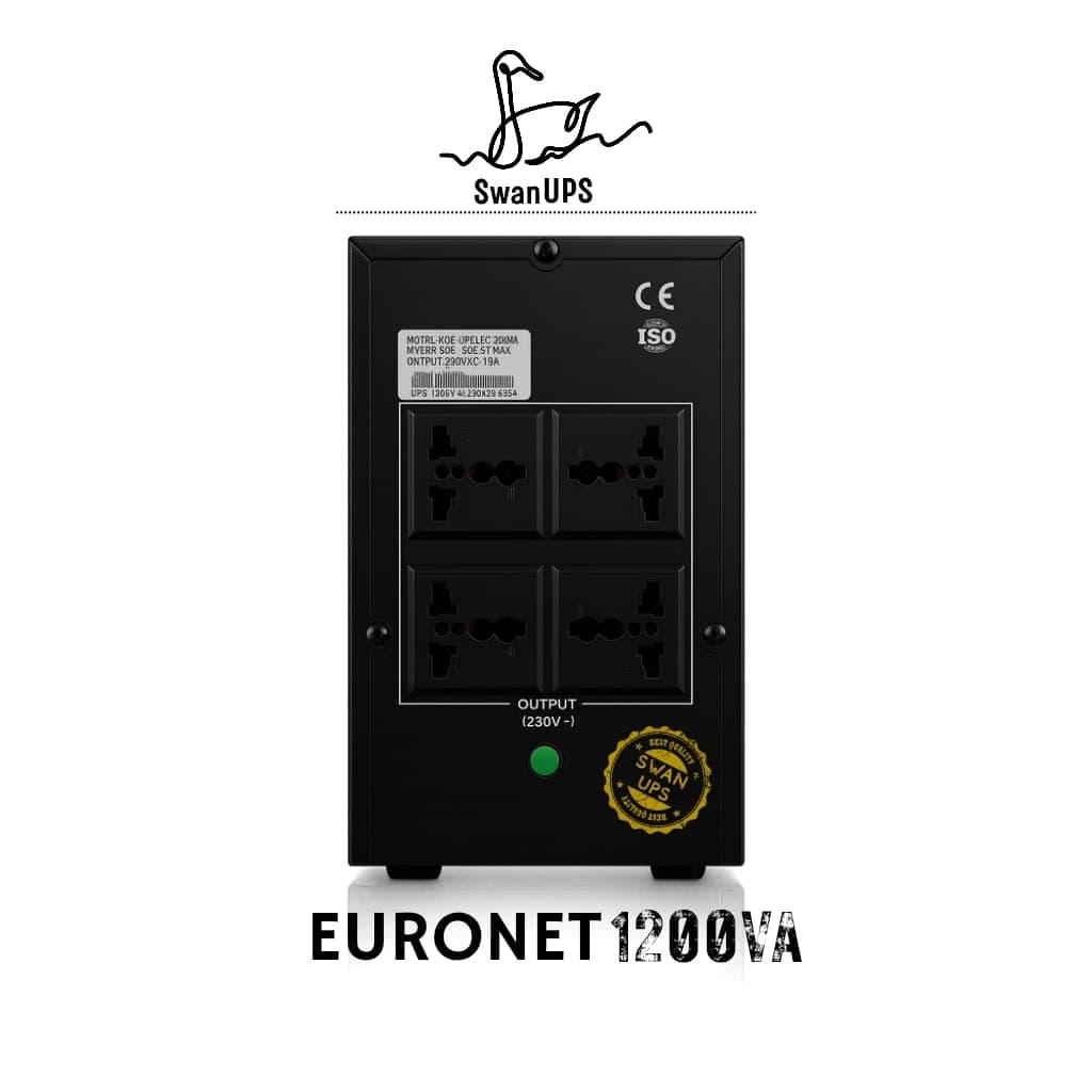 یو پی اس Ups 1200VA EURONET یورونت باتری داخلی — تصویر ۴