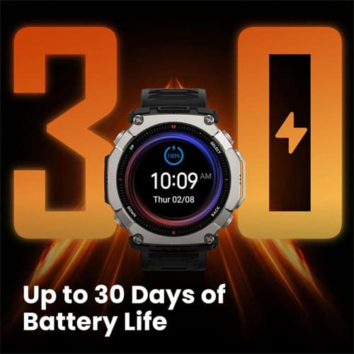 ساعت هوشمند شیائومی آمیزفیت تیرکس اولترا2 (Amazfit T-Rex Ultra 2) — تصویر ۶